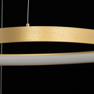 Каскадная люстра Citilux Genka smart CL756A092, LED 240 Вт, золотой/белый