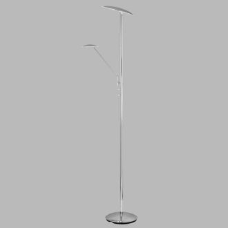Торшер Citilux Дискус CL802001, LED 36 Вт, хром, хай-тек стиль