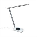 Настольная лампа Citilux Ньютон CL803051, LED 9 Вт, хром/белый Настольная лампа Citilux Ньютон CL803051, LED 9 Вт, хром/белый