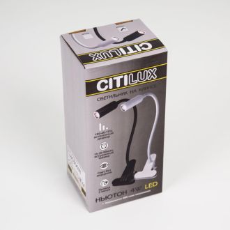 Настольная лампа Citilux Ньютон CL803060N, LED 4 Вт, белый, современный стиль