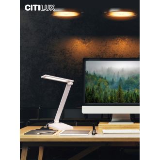 Настольная лампа Citilux Ньютон CL803080, LED 9 Вт, белый, современный стиль