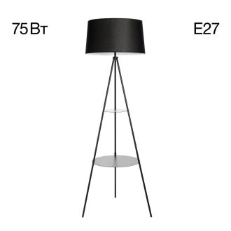 Торшер Citilux Рейнер CL806021, E27, 75 Вт, черный, современный стиль