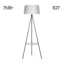 Торшер Citilux Рейнер CL806022, E27, 75 Вт, черный/серый, современный стиль Торшер Citilux Рейнер CL806022, E27, 75 Вт, черный/серый, современный стиль