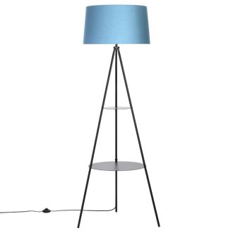 Торшер Citilux Рейнер CL806023, E27, 75 Вт, черный/синий, классический стиль