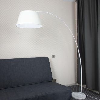 Торшер Citilux Арчи CL807010, E27, 75 Вт, белый, современный стиль