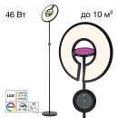 Торшер Citilux Loong CL810031, LED 46 Вт, черный/белый, современный стиль Торшер Citilux Loong CL810031, LED 46 Вт, черный/белый, современный стиль