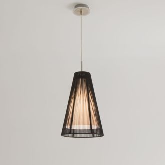 Подвесной светильник Citilux CL936008, E27, 75 Вт, хром/черный