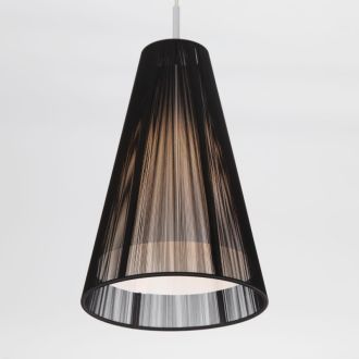 Подвесной светильник Citilux CL936008, E27, 75 Вт, хром/черный