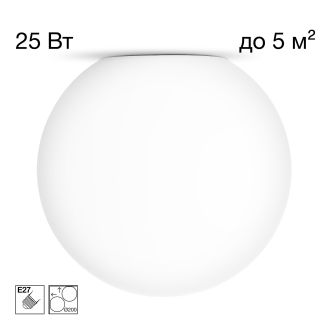 Накладной светильник Citilux Ron CL941D20, E27, 25 Вт, белый
