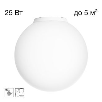 Накладной светильник Citilux Ron CL941D20B0, E27, 25 Вт, белый