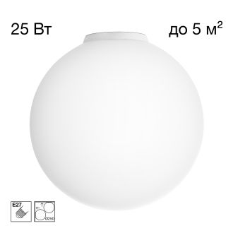 Накладной светильник Citilux Ron CL941D25B0, E27, 25 Вт, белый