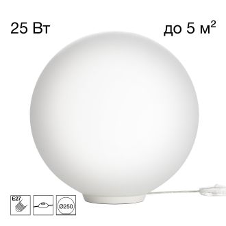 Настольная лампа Citilux Ron CL941D25T0, E27, 25 Вт, белый, современный стиль