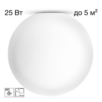 Накладной светильник Citilux Ron CL941D30, E27, 25 Вт, белый