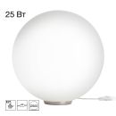Настольная лампа Citilux Ron CL941D30T1, E27, 25 Вт, хром матовый/белый Настольная лампа Citilux Ron CL941D30T1, E27, 25 Вт, хром матовый/белый