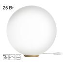 Настольная лампа Citilux Ron CL941D30T2, E27, 25 Вт, золотой/белый Настольная лампа Citilux Ron CL941D30T2, E27, 25 Вт, золотой/белый
