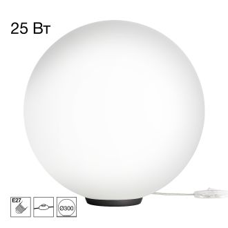 Настольная лампа Citilux Ron CL941D30T5, E27, 25 Вт, черный/белый