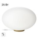 Настольная лампа Citilux Ron CL941E28T2, E27, 25 Вт, золотой/белый Настольная лампа Citilux Ron CL941E28T2, E27, 25 Вт, золотой/белый
