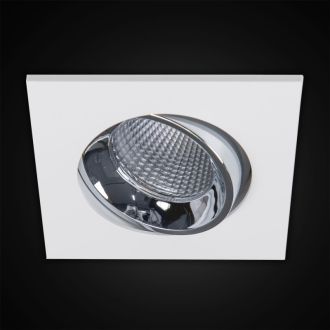 Встраиваемый светильник Citilux Альфа CLD001KNW1, LED 7 Вт, хром/белый