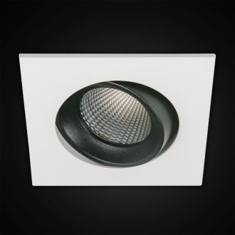 Встраиваемый светильник Citilux Альфа CLD001KNW4, LED 7 Вт, черный/белый