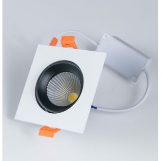 Встраиваемый светильник Citilux Альфа CLD001KNW4, LED 7 Вт, черный/белый