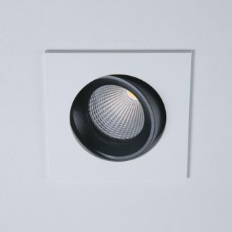 Встраиваемый светильник Citilux Альфа CLD001KNW4, LED 7 Вт, черный/белый