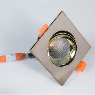 Встраиваемый светильник Citilux Альфа CLD001KNW6, LED 7 Вт, бронзовый