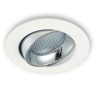 Встраиваемый светильник Citilux Альфа CLD001NW1, LED 7 Вт, белый/хром