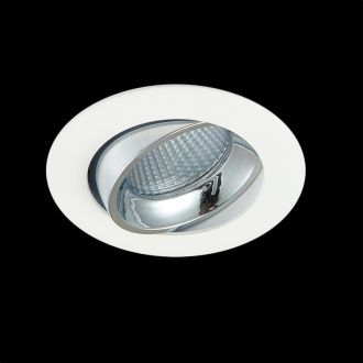Встраиваемый светильник Citilux Альфа CLD001NW1, LED 7 Вт, белый/хром
