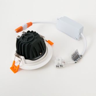 Встраиваемый светильник Citilux Альфа CLD001NW5, LED 7 Вт, хром матовый/хром
