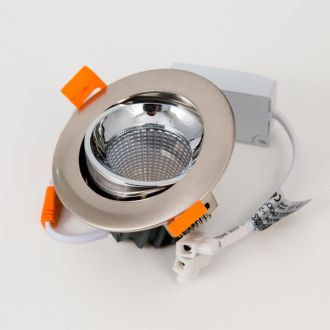 Встраиваемый светильник Citilux Альфа CLD001NW5, LED 7 Вт, хром матовый/хром