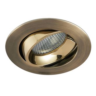 Встраиваемый светильник Citilux Альфа CLD001NW6, LED 7 Вт, бронзовый/золотой