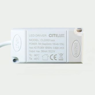 Встраиваемый светильник Citilux Гамма CLD004NW0, LED 7 Вт, белый