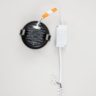 Встраиваемый светильник Citilux Гамма CLD004NW4, LED 7 Вт, черный