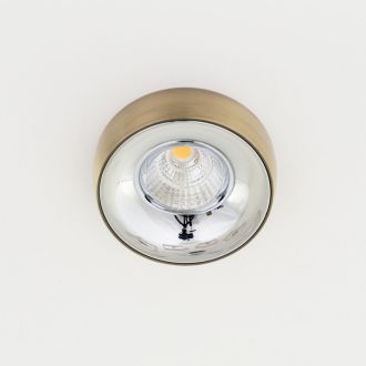 Встраиваемый светильник Citilux Гамма CLD004W1, LED 7 Вт, хром/белый