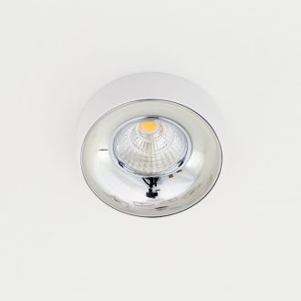 Встраиваемый светильник Citilux Гамма CLD004W1, LED 7 Вт, хром/белый
