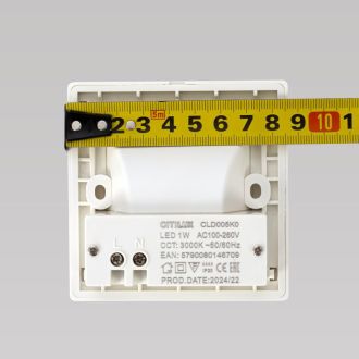 Подсветка ступеней лестницы Citilux Скалли CLD005K0, LED 1 Вт, белый