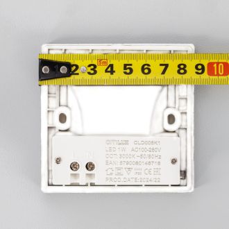 Подсветка ступеней лестницы Citilux Скалли CLD005K1, LED 1 Вт, серый