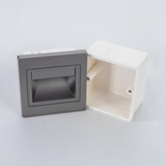 Подсветка ступеней лестницы Citilux Скалли CLD005K1, LED 1 Вт, серый