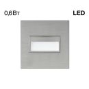 Подсветка ступеней лестницы Citilux Скалли CLD007K1, LED 0.6 Вт, хром матовый/белый