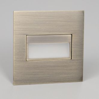 Подсветка ступеней лестницы Citilux Скалли CLD007K3, LED 0.6 Вт, бронзовый/белый