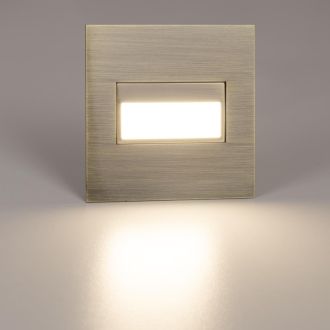 Подсветка ступеней лестницы Citilux Скалли CLD007K3, LED 0.6 Вт, бронзовый/белый