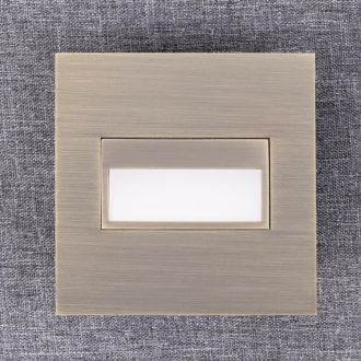 Подсветка ступеней лестницы Citilux Скалли CLD007K3, LED 0.6 Вт, бронзовый/белый