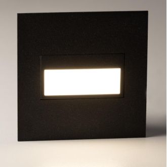 Подсветка ступеней лестницы Citilux Скалли CLD007K5, LED 0.6 Вт, черный/белый