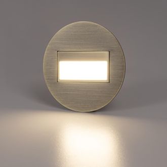 Подсветка ступеней лестницы Citilux Скалли CLD007R3, LED 0.6 Вт, бронзовый/белый