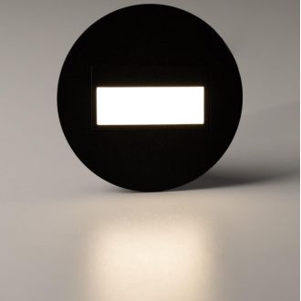 Подсветка ступеней лестницы Citilux Скалли CLD007R5, LED 0.6 Вт, черный/белый