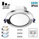 Влагозащищенный светильник Citilux Акви CLD008111V, LED 7 Вт, хром