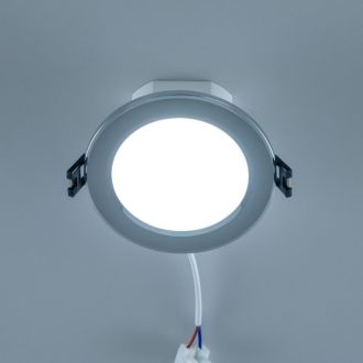 Влагозащищенный светильник Citilux Акви CLD008111V, LED 7 Вт, хром