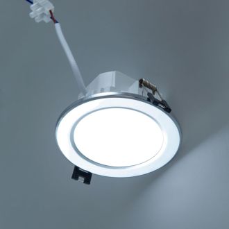 Влагозащищенный светильник Citilux Акви CLD008111V, LED 7 Вт, хром