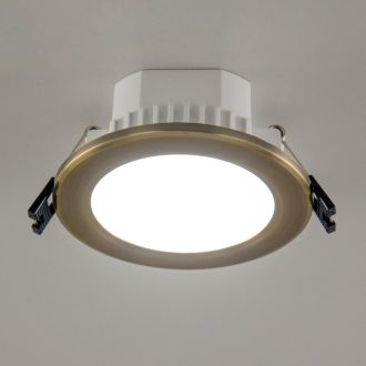 Влагозащищенный светильник Citilux Акви CLD008113V, LED 7 Вт, бронзовый