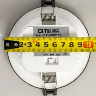 Влагозащищенный светильник Citilux Акви CLD008113V, LED 7 Вт, бронзовый